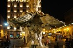 Fuente del Tritón en la Plaza Barberini