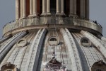 Colgado de la Cúpula de la Basílica San Pedro